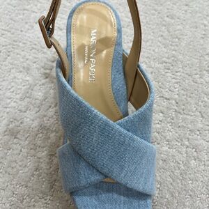Marion Parke Denim Blue Women's Sandals